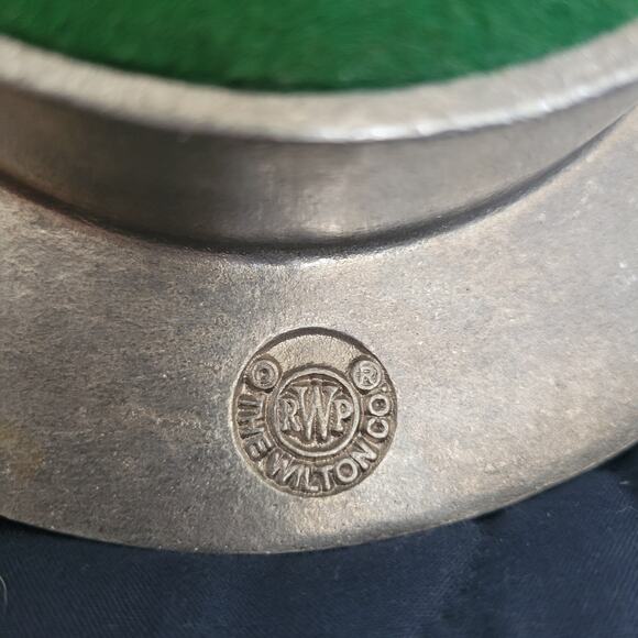 Palm Tree Pattern Wilton Co. Heavy Metal Bottle Coaster, Trinket Dish, Wine - Picture 4 of 6